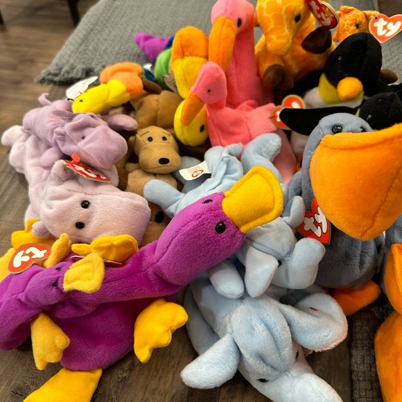 Ty beanie baby with matching McDonald baby - Picture 4 of 5